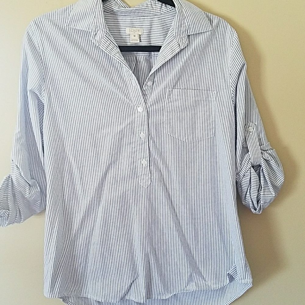 Casual J.Crew 1/2 button up